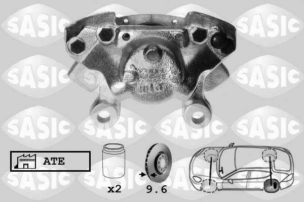 Sasic 6506080 - Brake Caliper autospares.lv