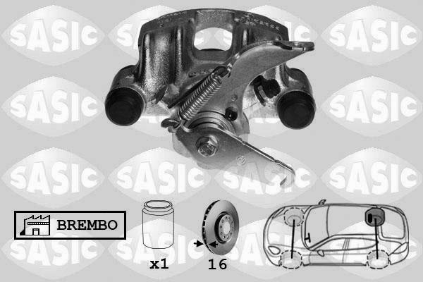 Sasic 6506039 - Brake Caliper autospares.lv