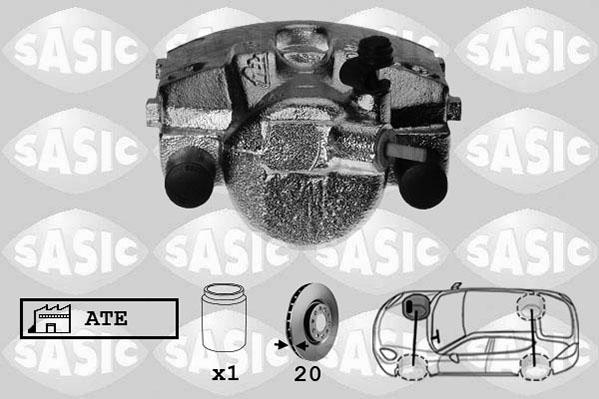 Sasic 6506021 - Brake Caliper autospares.lv