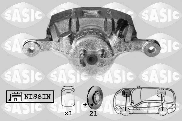 Sasic 6506199 - Brake Caliper autospares.lv