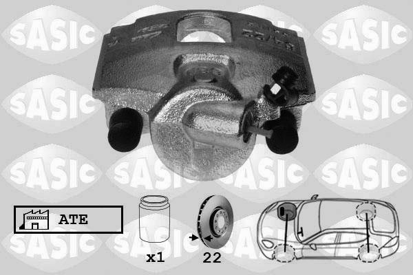 Sasic 6506109 - Brake Caliper autospares.lv