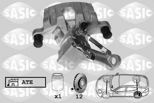 Sasic 6506104 - Brake Caliper autospares.lv