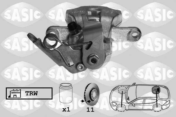 Sasic 6506131 - Brake Caliper autospares.lv