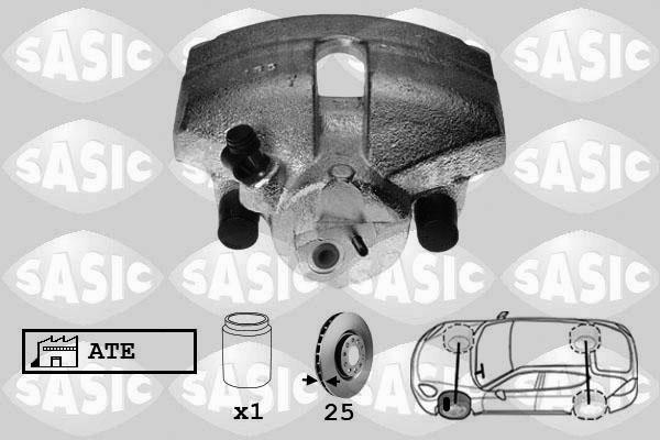 Sasic 6506120 - Brake Caliper autospares.lv