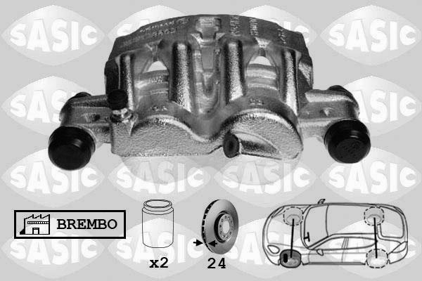 Sasic 6500064 - Brake Caliper autospares.lv