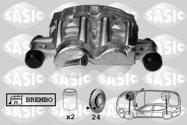 Sasic 6500065 - Brake Caliper autospares.lv