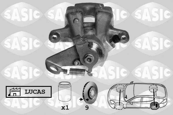 Sasic 6500034 - Brake Caliper autospares.lv