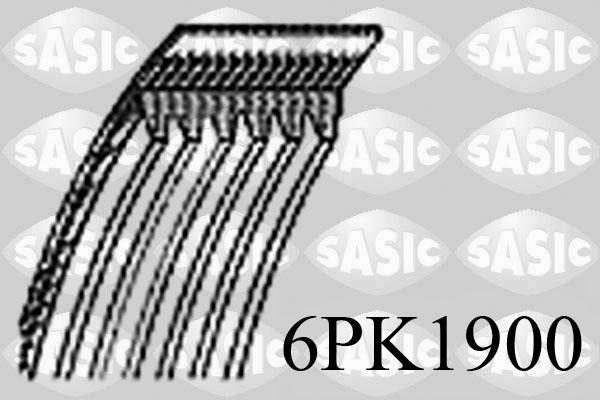 Sasic 6PK1900 - V-Ribbed Belt autospares.lv