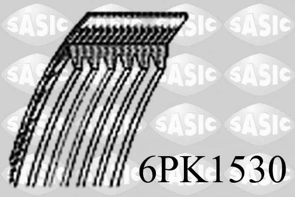 Sasic 6PK1530 - V-Ribbed Belt autospares.lv