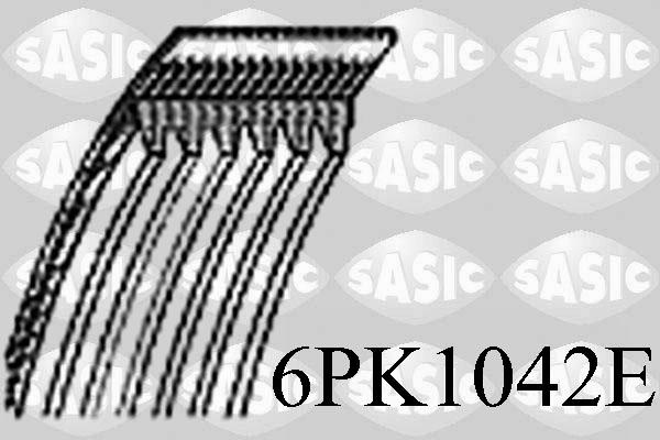 Sasic 6PK1042E - V-Ribbed Belt autospares.lv