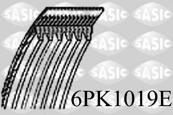 Sasic 6PK1019E - V-Ribbed Belt autospares.lv