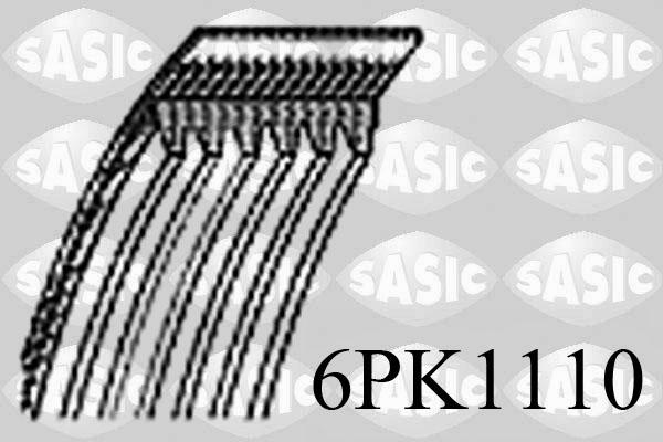 Sasic 6PK1110 - V-Ribbed Belt autospares.lv