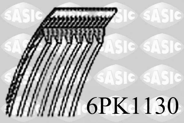 Sasic 6PK1130 - V-Ribbed Belt autospares.lv