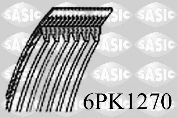 Sasic 6PK1270 - V-Ribbed Belt autospares.lv