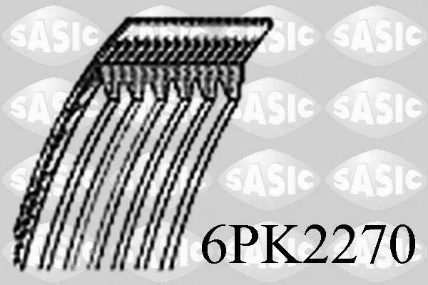 Sasic 6PK2270 - V-Ribbed Belt autospares.lv