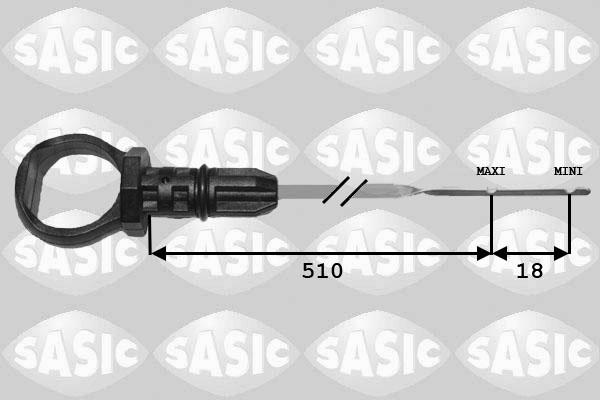 Sasic 1940006 - Oil Dipstick autospares.lv