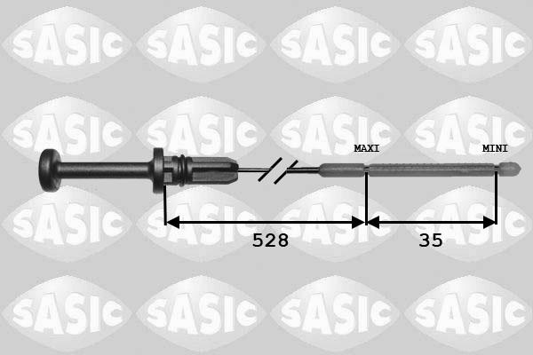 Sasic 1940007 - Oil Dipstick autospares.lv