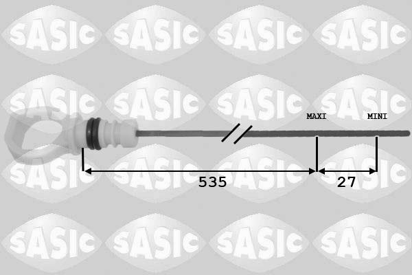 Sasic 1940017 - Oil Dipstick autospares.lv