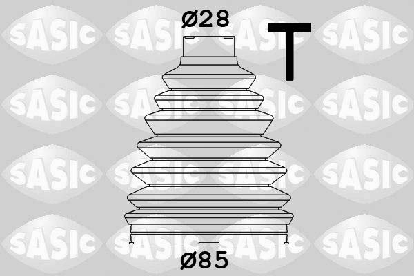 Sasic 1904040 - Bellow, drive shaft autospares.lv