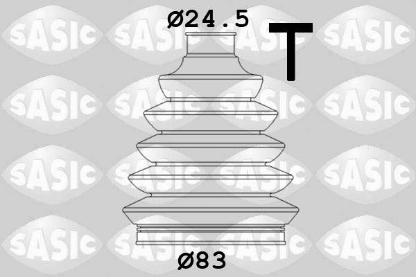 Sasic 1906005 - Bellow, drive shaft autospares.lv