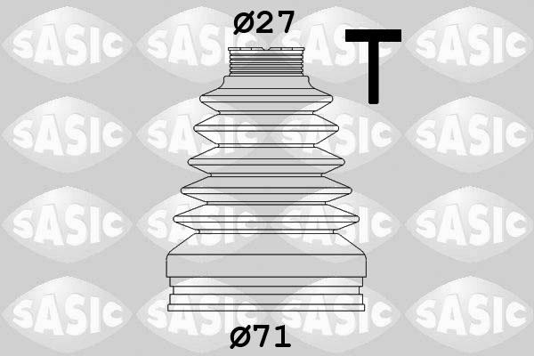 Sasic 1906032 - Bellow, drive shaft autospares.lv