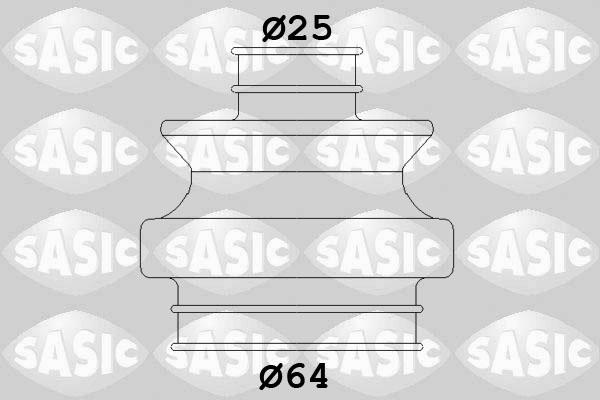 Sasic 1906141 - Bellow, drive shaft autospares.lv