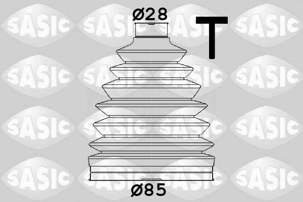 Sasic 1906151 - Bellow, drive shaft autospares.lv