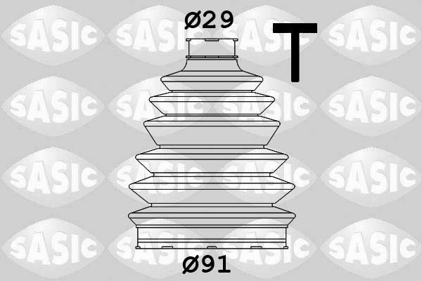 Sasic 1900007 - Bellow, drive shaft autospares.lv