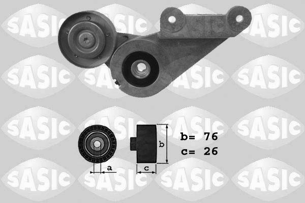 Sasic 1624043 - Belt Tensioner, v-ribbed belt autospares.lv