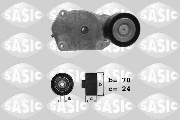 Sasic 1626050 - Belt Tensioner, v-ribbed belt autospares.lv