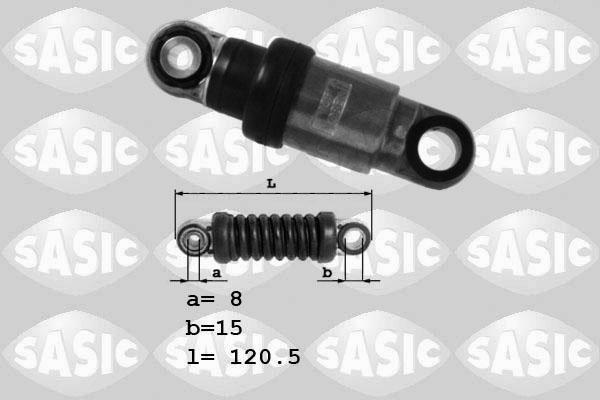 Sasic 1626052 - Belt Tensioner, v-ribbed belt autospares.lv