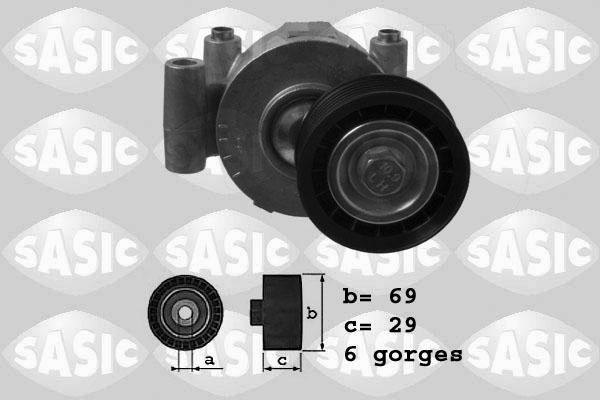 Sasic 1626084 - Belt Tensioner, v-ribbed belt autospares.lv