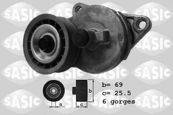 Sasic 1626085 - Belt Tensioner, v-ribbed belt autospares.lv