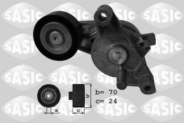 Sasic 1626031 - Belt Tensioner, v-ribbed belt autospares.lv