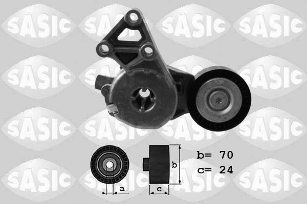 Sasic 1626037 - Belt Tensioner, v-ribbed belt autospares.lv