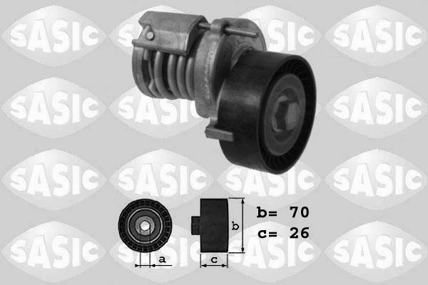 Sasic 1626024 - Belt Tensioner, v-ribbed belt autospares.lv