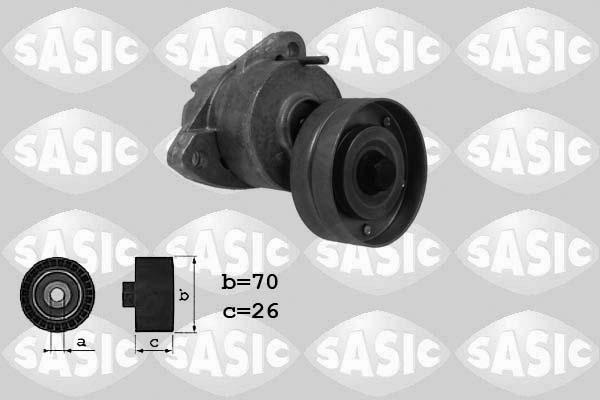 Sasic 1626070 - Belt Tensioner, v-ribbed belt autospares.lv