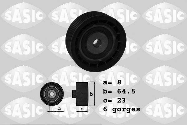 Sasic 1626155 - Pulley, v-ribbed belt autospares.lv