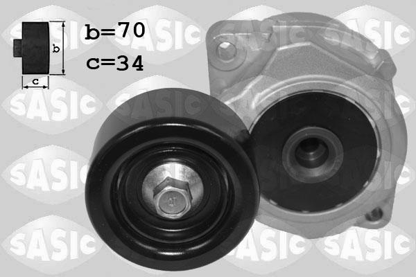 Sasic 1626184 - Belt Tensioner, v-ribbed belt autospares.lv