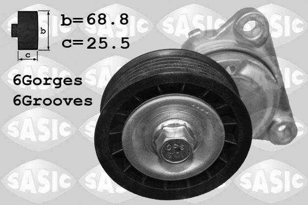 Sasic 1626185 - Belt Tensioner, v-ribbed belt autospares.lv