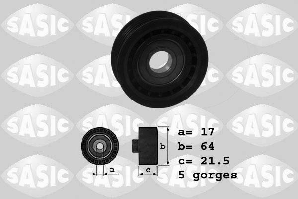 Sasic 1626133 - Pulley, v-ribbed belt autospares.lv