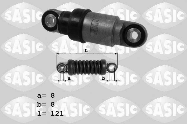 Sasic 1626172 - Belt Tensioner, v-ribbed belt autospares.lv