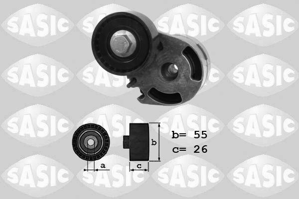 Sasic 1620009 - Belt Tensioner, v-ribbed belt autospares.lv