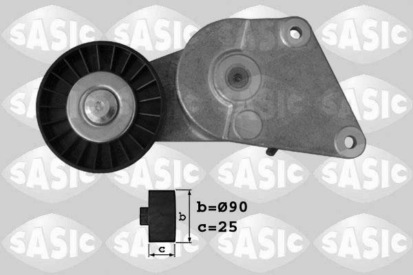 Sasic 1620018 - Belt Tensioner, v-ribbed belt autospares.lv