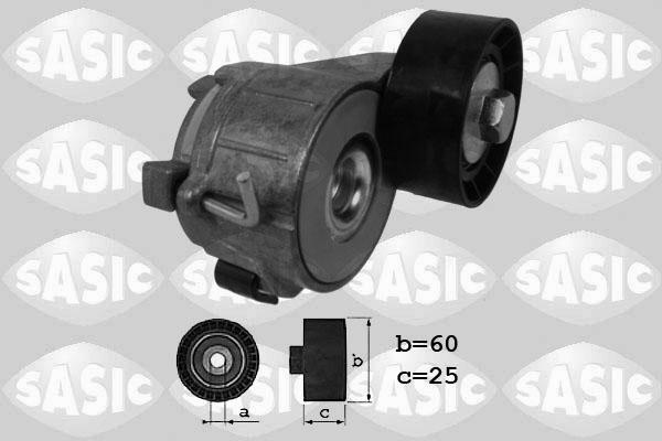 Sasic 1620017 - Belt Tensioner, v-ribbed belt autospares.lv