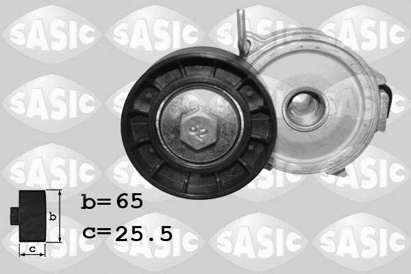 Sasic 1620085 - Belt Tensioner, v-ribbed belt autospares.lv