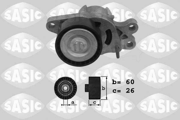 Sasic 1620027 - Belt Tensioner, v-ribbed belt autospares.lv