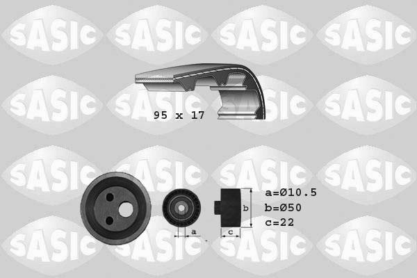 Sasic 1754005 - Timing Belt Set autospares.lv