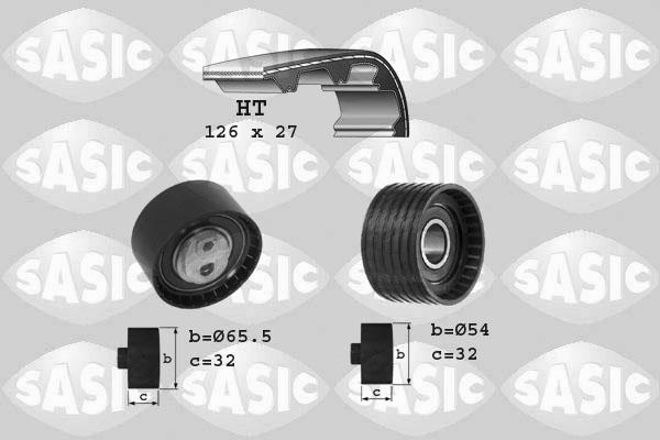 Sasic 1754001 - Timing Belt Set autospares.lv