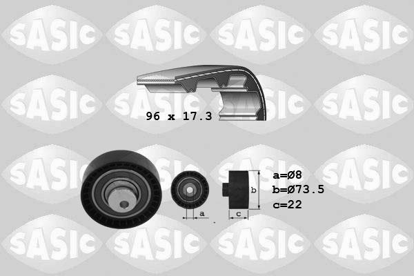 Sasic 1754022 - Timing Belt Set autospares.lv